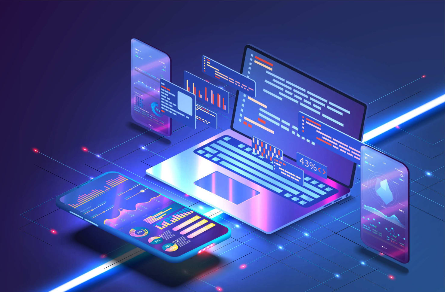 Advanced MLS analytics and property listing interface